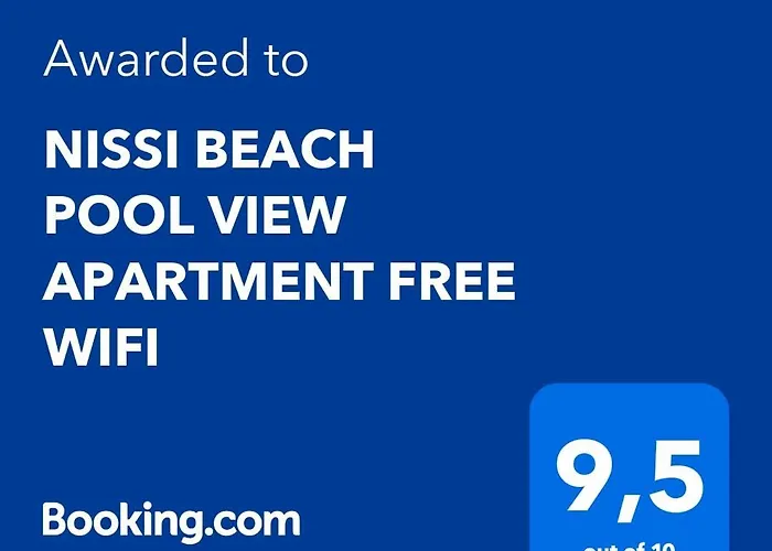 Nissi Beach Pool View Apartment Free Wifi